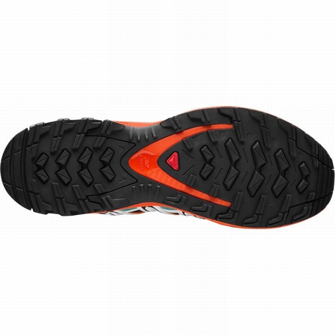 Tenis Para Trail Running Salomon XA PRO 3D Mujer Negros Rojos Naranjas | MX-302ENOT