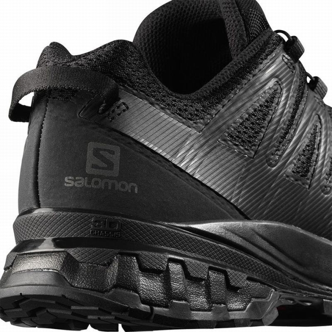 Tenis Para Trail Running Salomon XA PRO 3D V8 WIDE Hombre Negros | MX-409AFUS