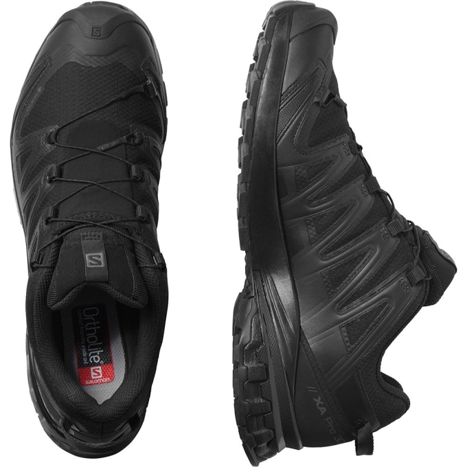 Tenis Para Trail Running Salomon XA PRO 3D V8 GORE-TEX Hombre Negros | MX-569YAXJ