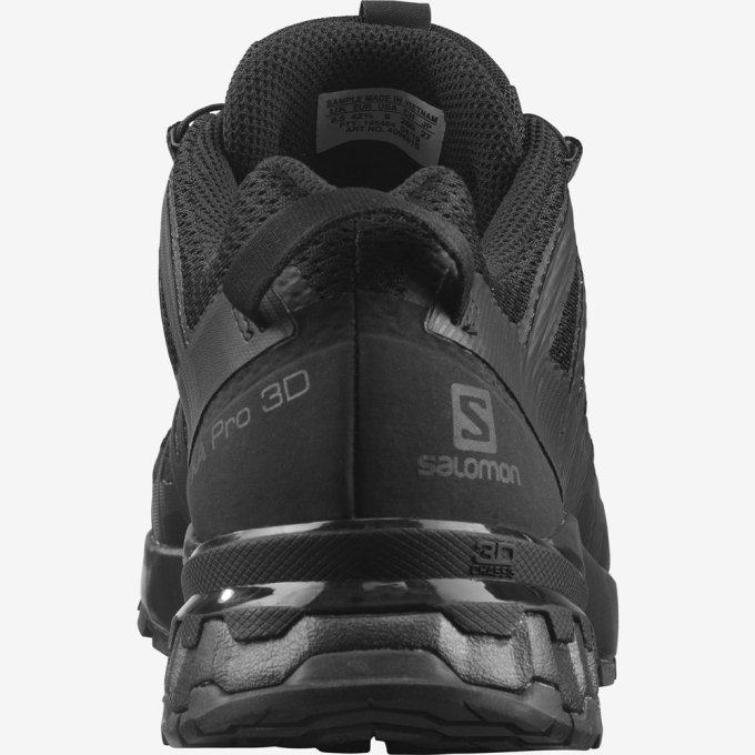 Tenis Para Trail Running Salomon XA PRO 3D V8 WIDE Hombre Negros | MX-615UDZF