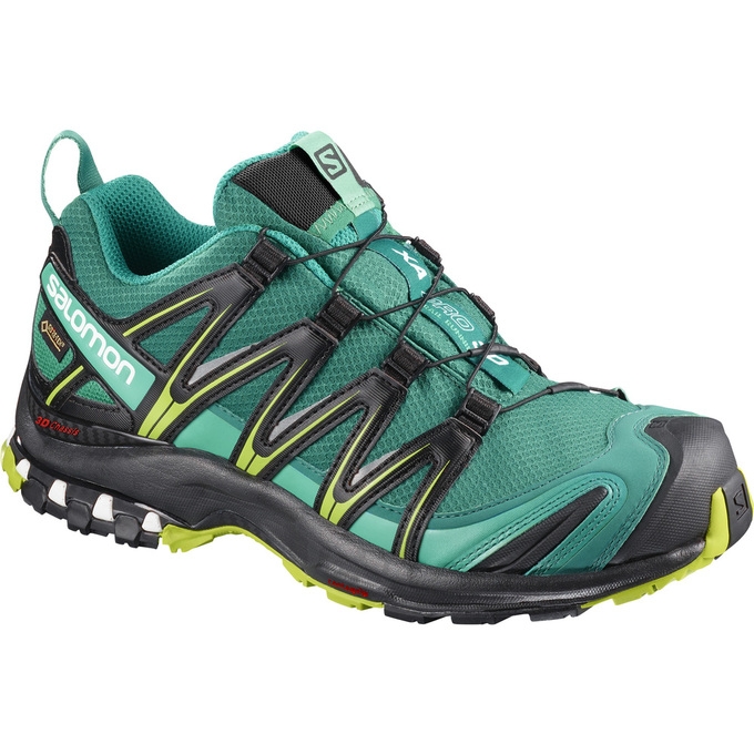 Tenis Para Trail Running Salomon XA PRO 3D GTX W Mujer Verdes | MX-631LJHA