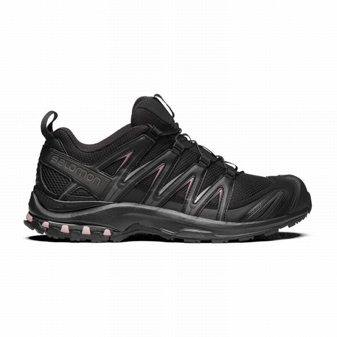 Tenis Para Trail Running Salomon XA PRO 3D Mujer Negros | MX-734FQOA