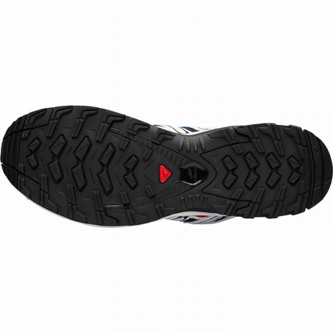 Tenis Para Trail Running Salomon XA PRO 3D RACING Hombre Negros Blancos | MX-762AWJS