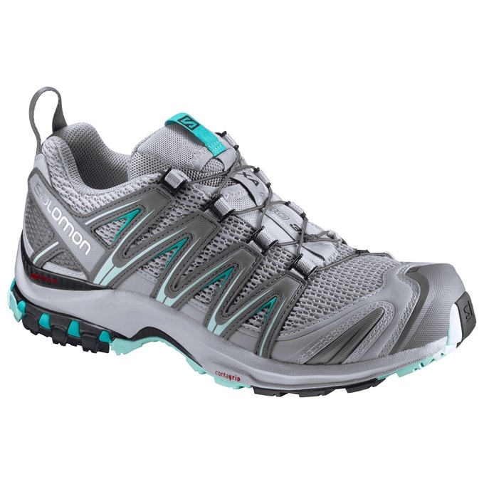 Tenis Para Trail Running Salomon XA PRO 3D W Mujer Plateados | MX-984SIUT