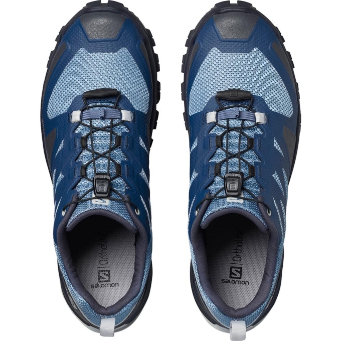 Tenis Para Trail Running Salomon XA ROGG Hombre Azules | MX-410RAMJ