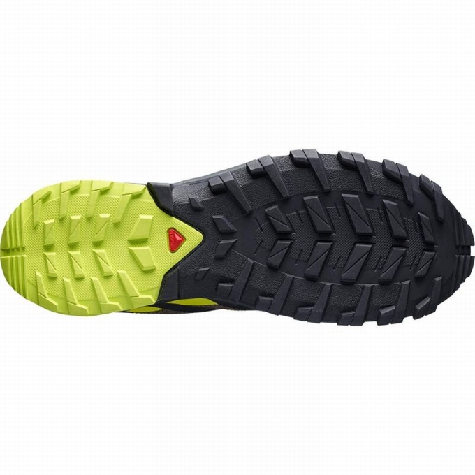 Tenis Para Trail Running Salomon XA ROGG GTX Hombre Verde Oliva Amarillos Claro | MX-485QKNI