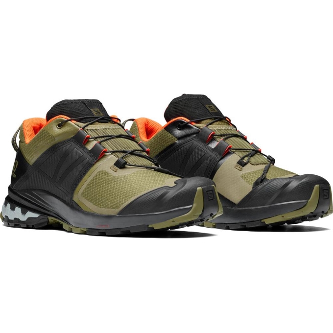 Tenis Para Trail Running Salomon XA WILD Hombre Verde Oliva | MX-546ZWFH