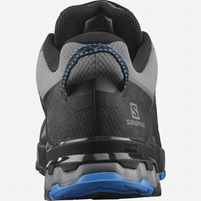 Tenis Para Trail Running Salomon XA WILD Hombre Negros Azules | MX-857SEKV