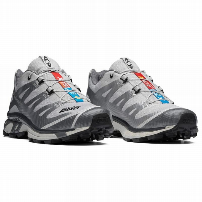 Tenis Para Trail Running Salomon XT-4 ADVANCED Hombre Plateados Metal Grises | MX-769DJTL