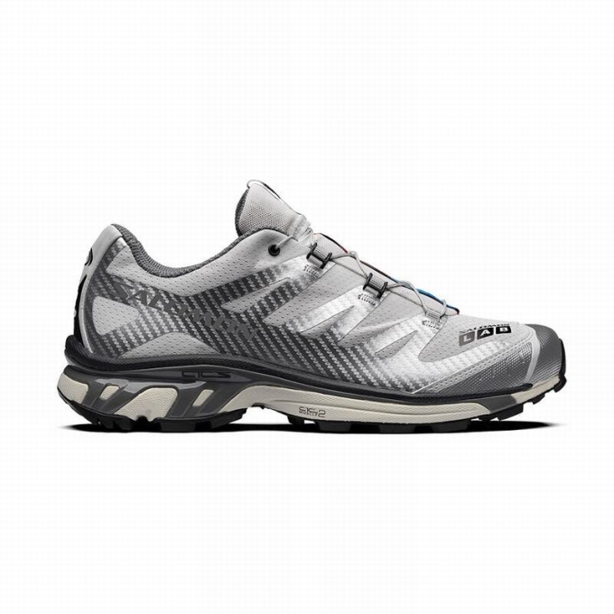 Tenis Para Trail Running Salomon XT-4 ADVANCED Hombre Plateados Metal Grises | MX-769DJTL