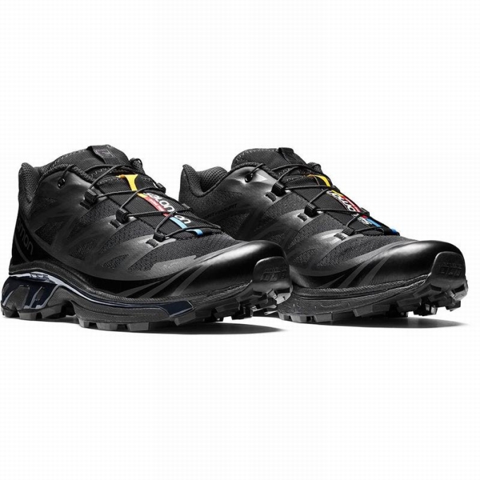 Tenis Para Trail Running Salomon XT-6 Hombre Negros | MX-107HFZP