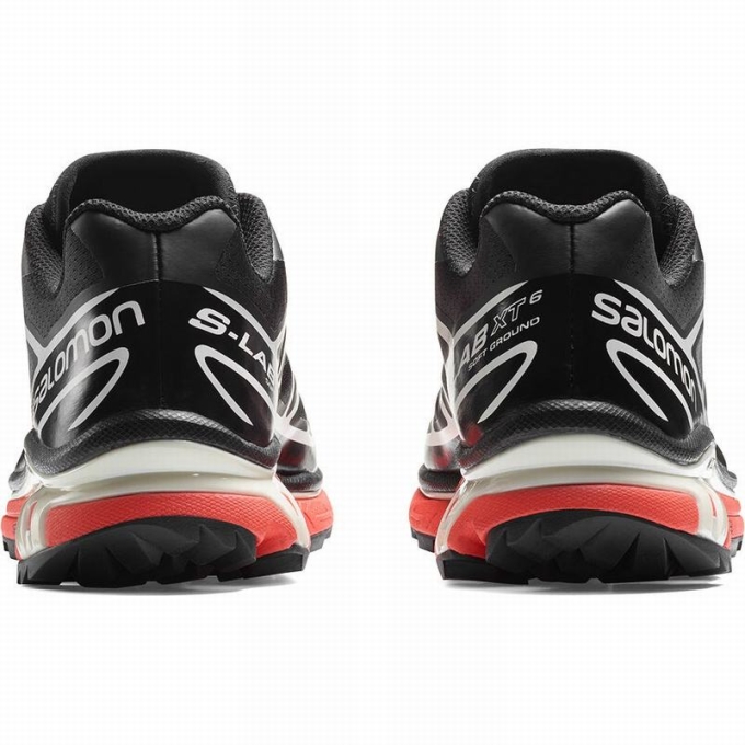 Tenis Para Trail Running Salomon XT-6 Hombre Negros Rojos | MX-406BLOH