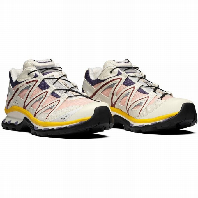 Tenis Para Trail Running Salomon XT-QUEST Hombre Beige Rosas | MX-162MOSV