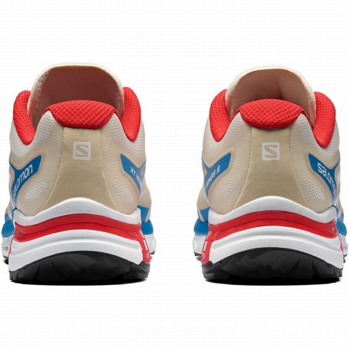 Tenis Para Trail Running Salomon XT-WINGS 2 Hombre Beige Rojos | MX-237YWBA