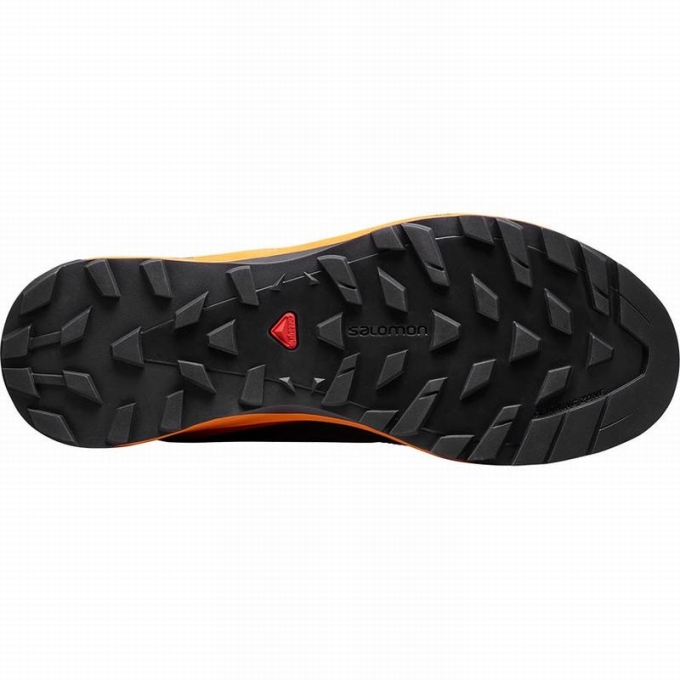 Tenis Para Trail Running Salomon X ALPINE /PRO Hombre Grises Oscuro Naranjas | MX-387KMXL