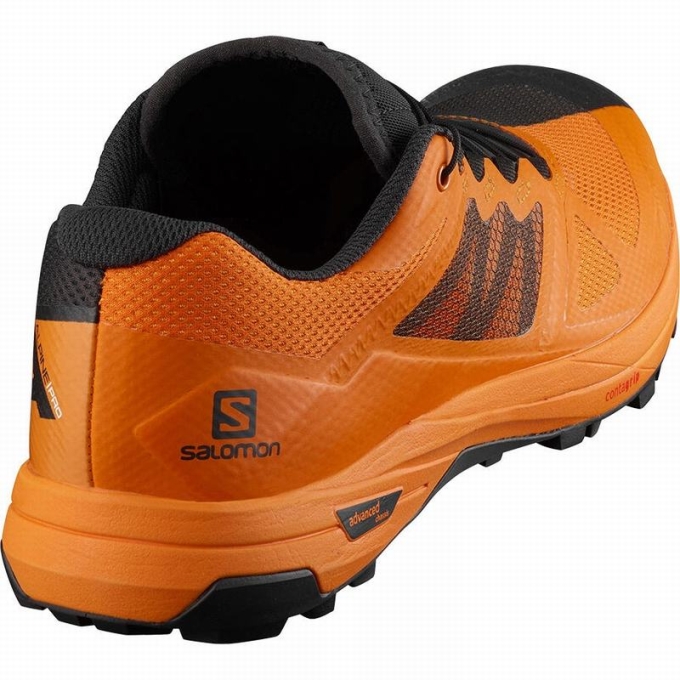 Tenis Para Trail Running Salomon X ALPINE /PRO Hombre Grises Oscuro Naranjas | MX-387KMXL