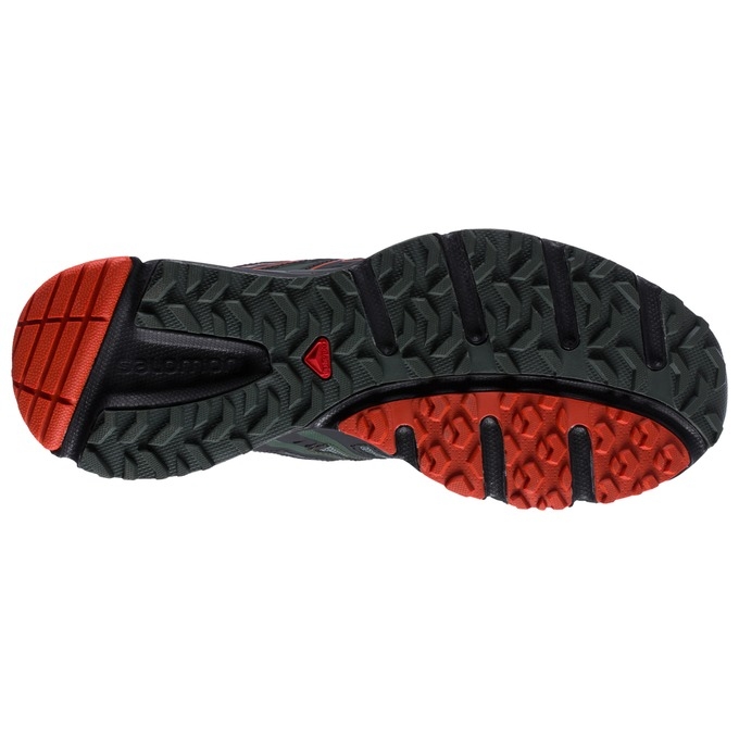 Tenis Para Trail Running Salomon X-MISSION 3 Hombre Verde Oliva Negros | MX-235WJXF