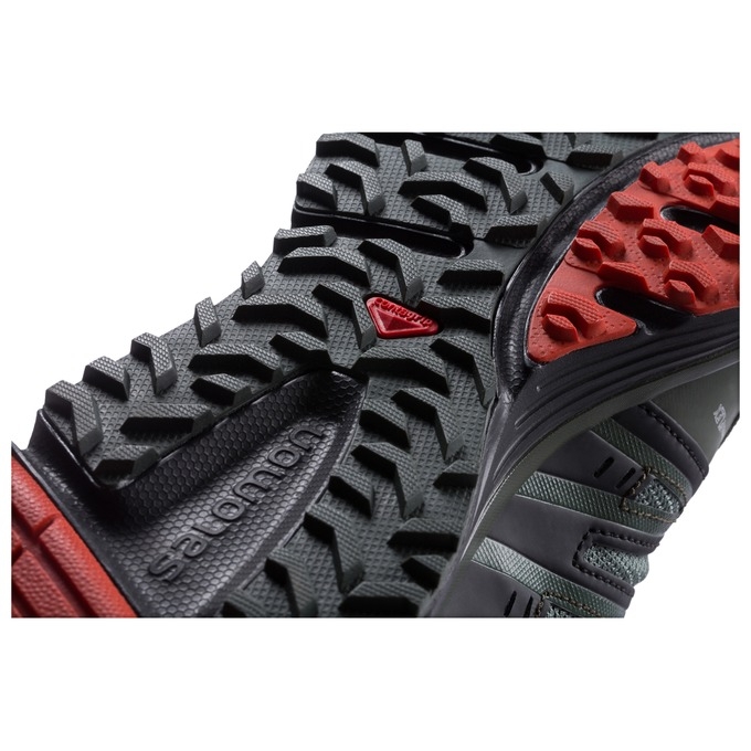 Tenis Para Trail Running Salomon X-MISSION 3 Hombre Verde Oliva Negros | MX-235WJXF