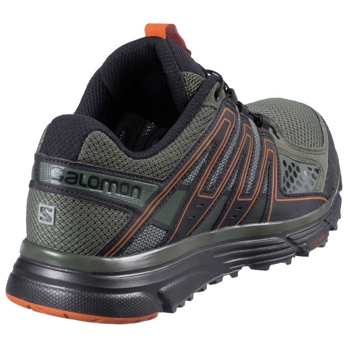 Tenis Para Trail Running Salomon X-MISSION 3 Hombre Verde Oliva Negros | MX-235WJXF