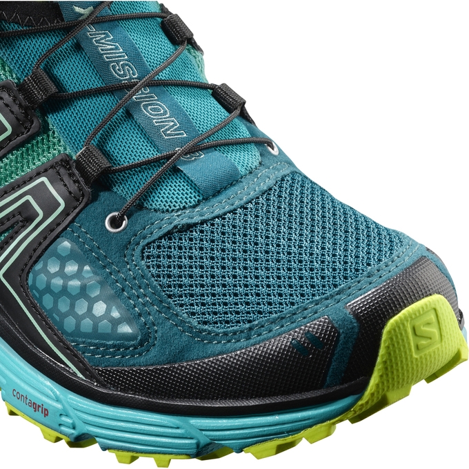 Tenis Para Trail Running Salomon X-MISSION 3 W Mujer Turquesa | MX-294ANOK