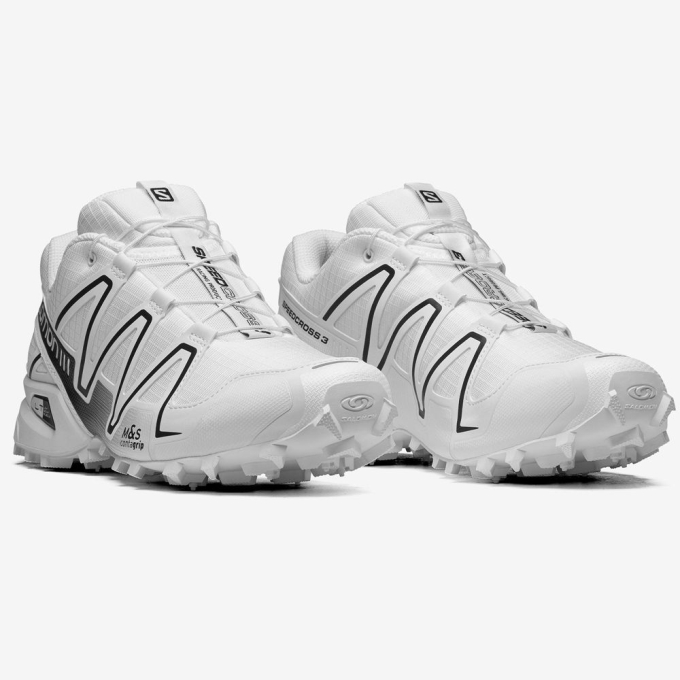 Tenis Salomon SPEEDCROSS 3 Hombre Blancos | MX-347CQFU