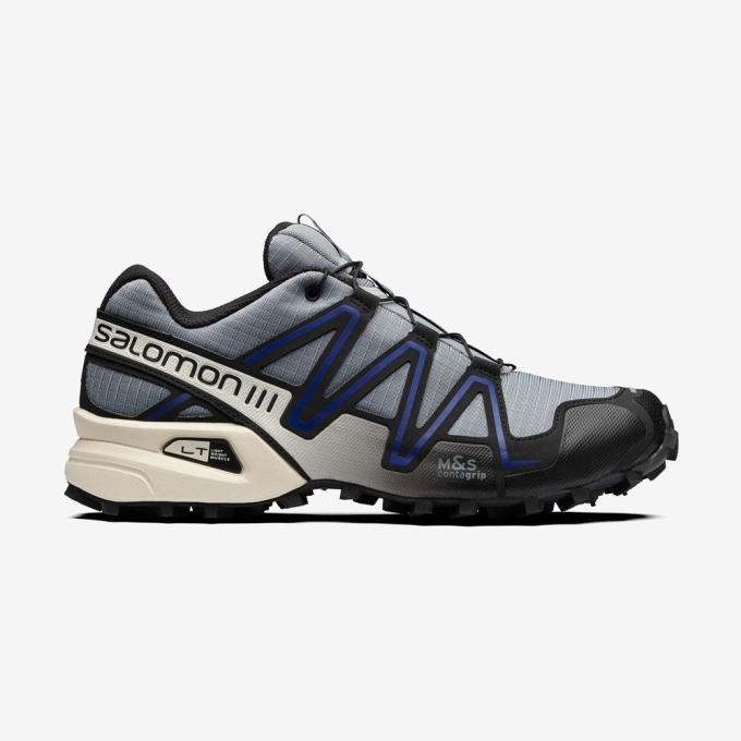 Tenis Salomon SPEEDCROSS 3 Hombre Negros Azules | MX-704MRCN