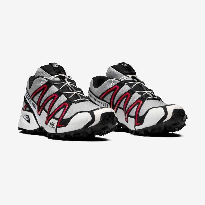 Tenis Salomon SPEEDCROSS 3 Hombre Negros Blancos | MX-971SLIN