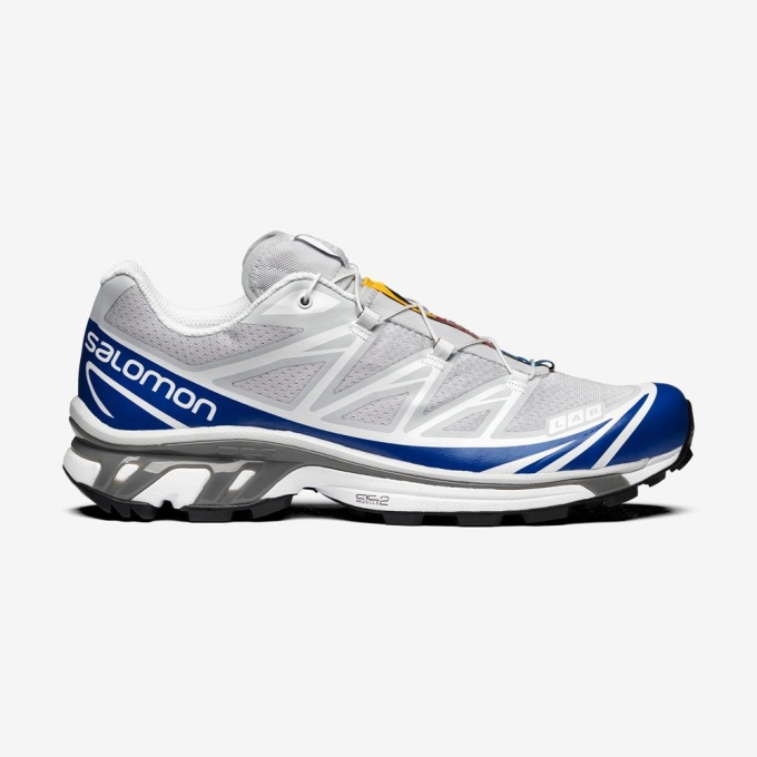 Tenis Salomon XT-6 Hombre Azules Blancos | MX-786LWZS