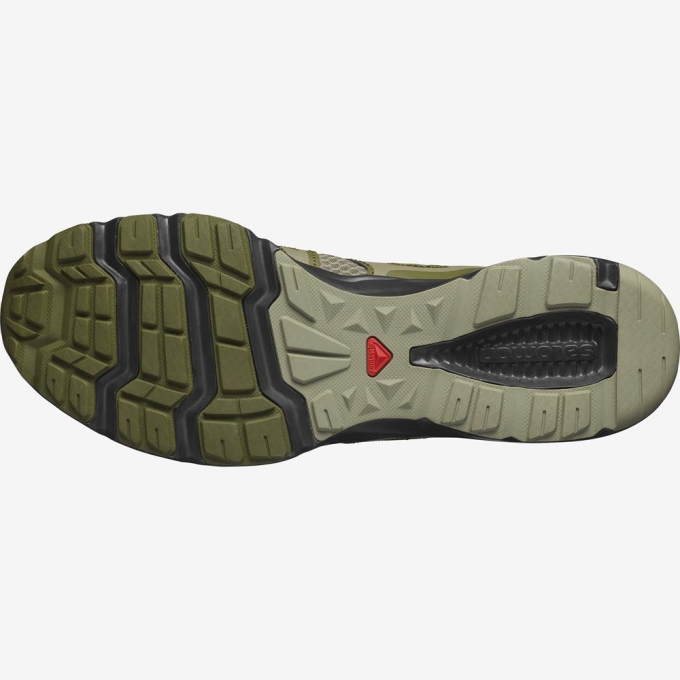 Tenis Senderismo Salomon CROSSAMPHIBIAN SWIFT 2 Hombre Verde Oliva | MX-150HKMB