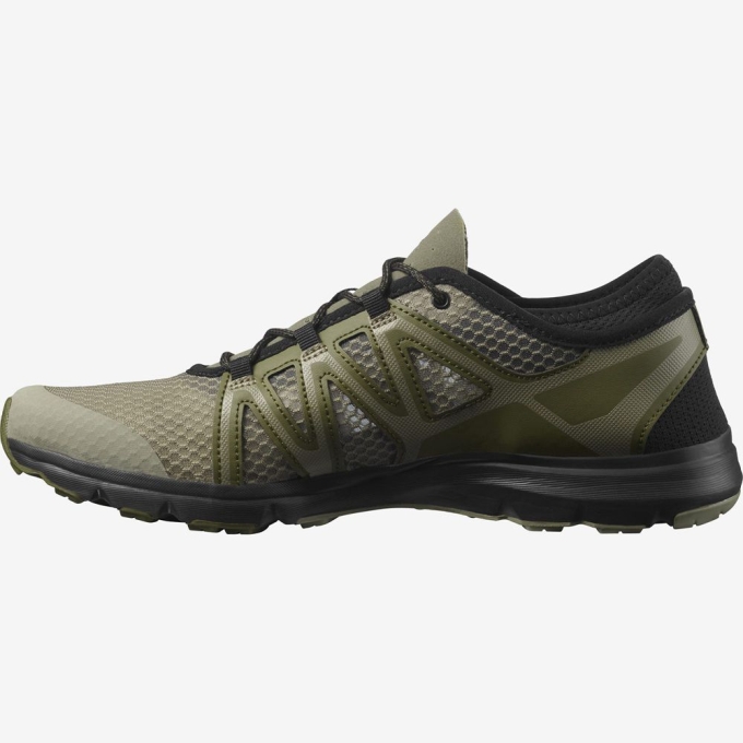 Tenis Senderismo Salomon CROSSAMPHIBIAN SWIFT 2 Hombre Verde Oliva | MX-150HKMB