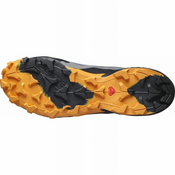 Tenis Senderismo Salomon CROSS HIKE GORE-TEX Hombre Negros | MX-421ELBW