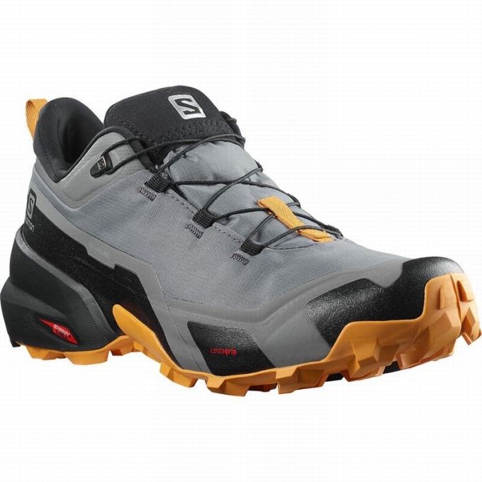 Tenis Senderismo Salomon CROSS HIKE GORE-TEX Hombre Negros | MX-421ELBW