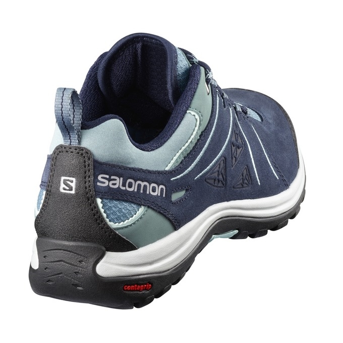 Tenis Senderismo Salomon ELLIPSE 2 LTR W Mujer Turquesa Claro Azul Marino | MX-569TDZE