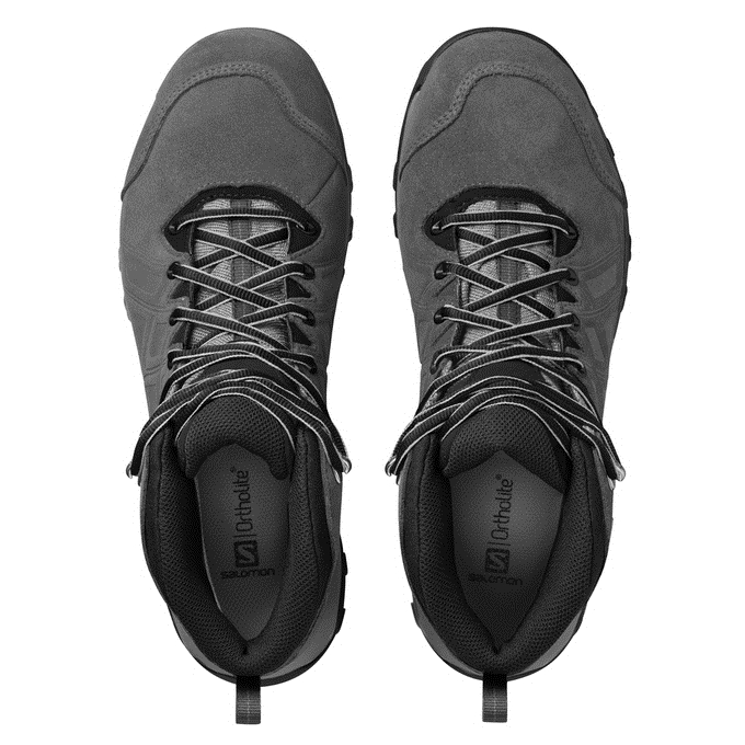 Tenis Senderismo Salomon EVASION 2 MID LTR GTX Hombre Negros | MX-519UFDC