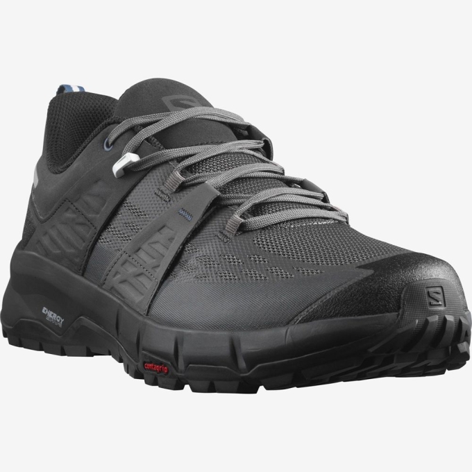 Tenis Senderismo Salomon ODYSSEY Hombre Negros | MX-167AGJT