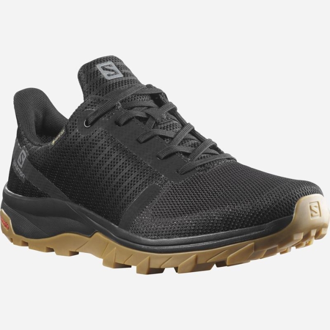 Tenis Senderismo Salomon OUTBOUND PRISM GORE-TEX Mujer Negros | MX-658XOLF