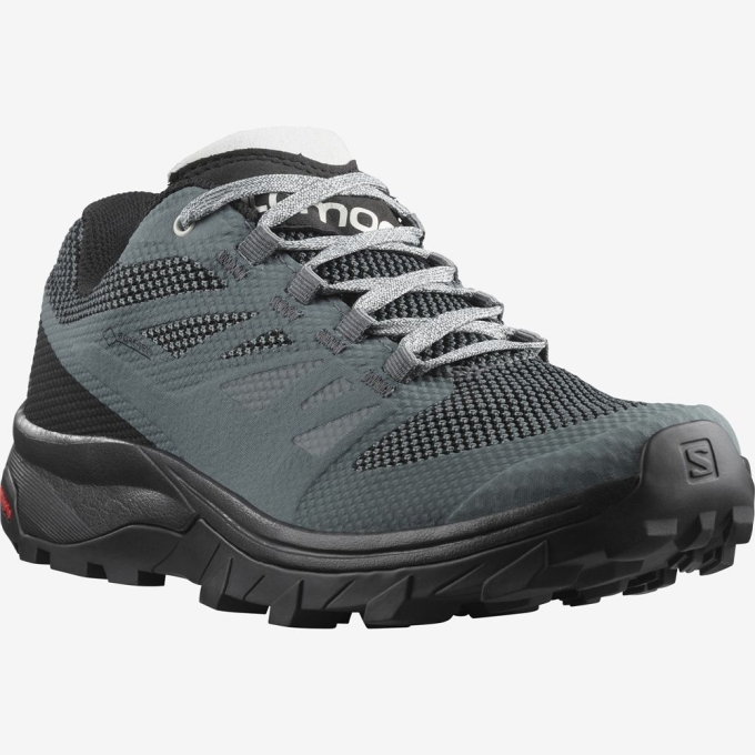 Tenis Senderismo Salomon OUTLINE GORE-TEX Mujer Negros | MX-182DKCJ