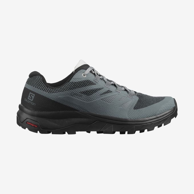 Tenis Senderismo Salomon OUTLINE GORE-TEX Mujer Negros | MX-182DKCJ