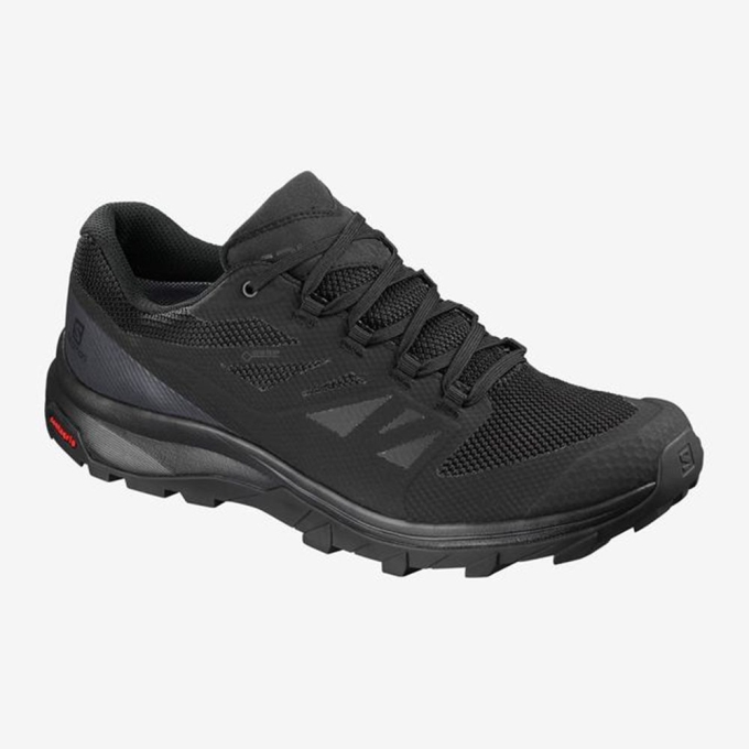 Tenis Senderismo Salomon OUTLINE GTX Hombre Negros | MX-569NAJD