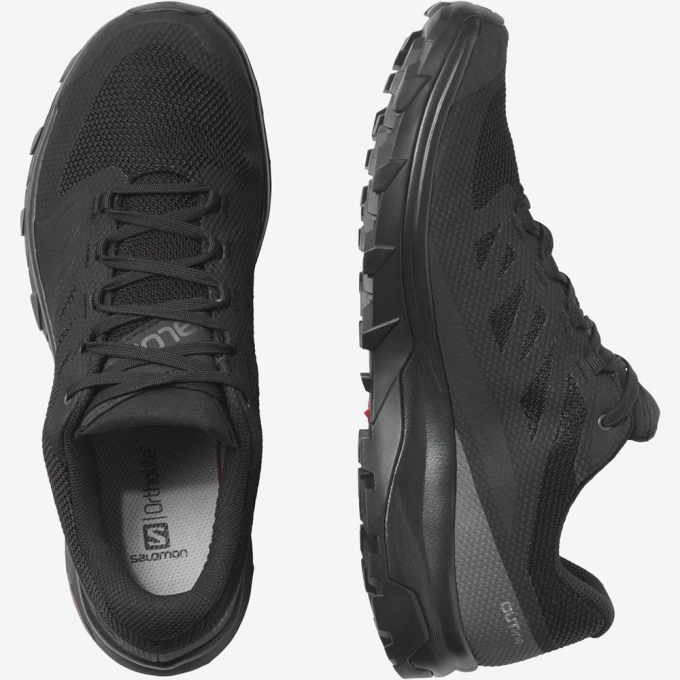 Tenis Senderismo Salomon OUTLINE GTX Hombre Negros | MX-569NAJD