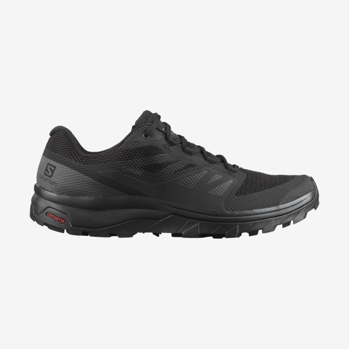 Tenis Senderismo Salomon OUTLINE GTX Hombre Negros | MX-569NAJD