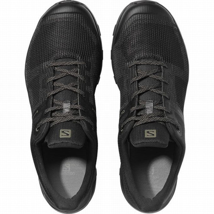 Tenis Senderismo Salomon OUTLINE PRISM GORE-TEX Hombre Negros | MX-796OMEU