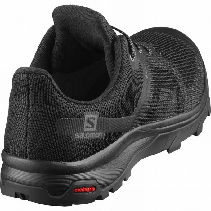 Tenis Senderismo Salomon OUTLINE PRISM GORE-TEX Mujer Negros | MX-937DLUA