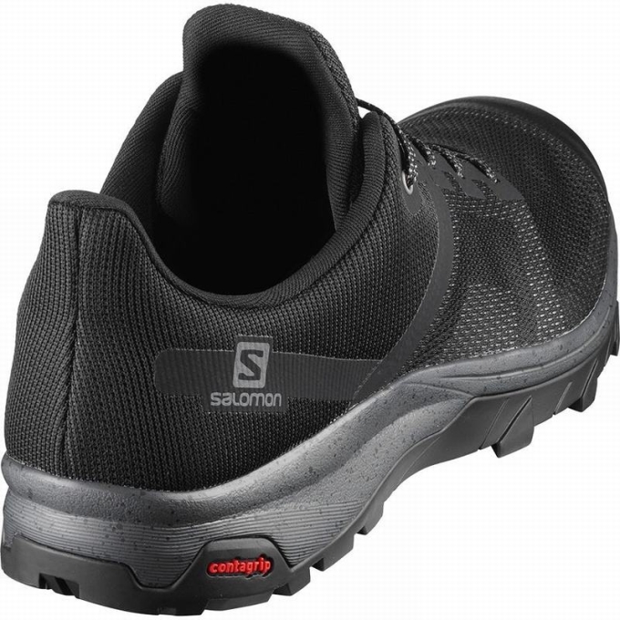 Tenis Senderismo Salomon OUTLINE PRISM Hombre Negros | MX-836QCYB