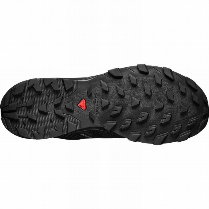 Tenis Senderismo Salomon OUTLINE PRISM MID GORE-TEX Mujer Negros | MX-503CXNI