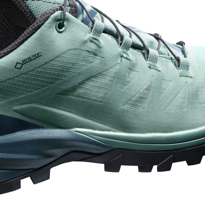 Tenis Senderismo Salomon OUTPATH GTX Hombre Azules Claro | MX-356QVGM