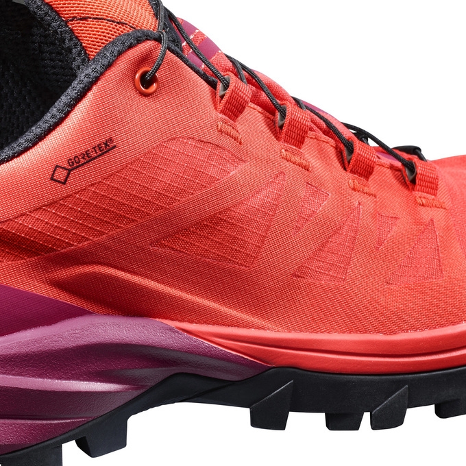 Tenis Senderismo Salomon OUTPATH GTX W Mujer Naranjas Vino | MX-517YTIZ