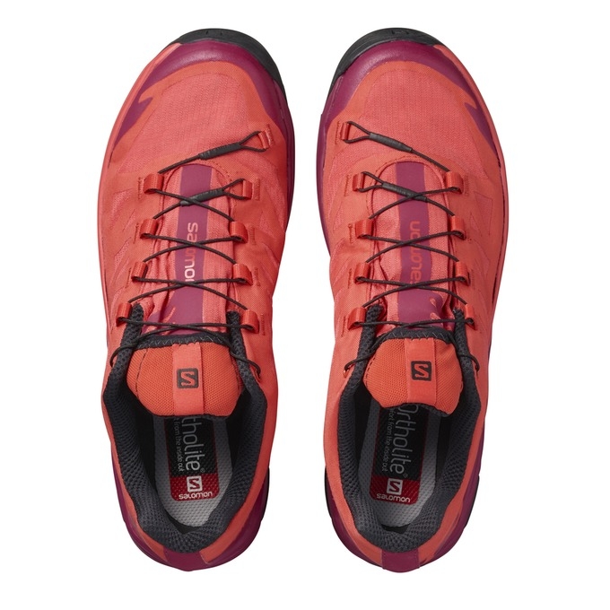 Tenis Senderismo Salomon OUTPATH GTX W Mujer Naranjas Vino | MX-517YTIZ