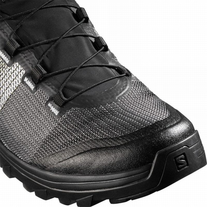 Tenis Senderismo Salomon OUT GTX/PRO Hombre Blancos Negros | MX-078LBHT