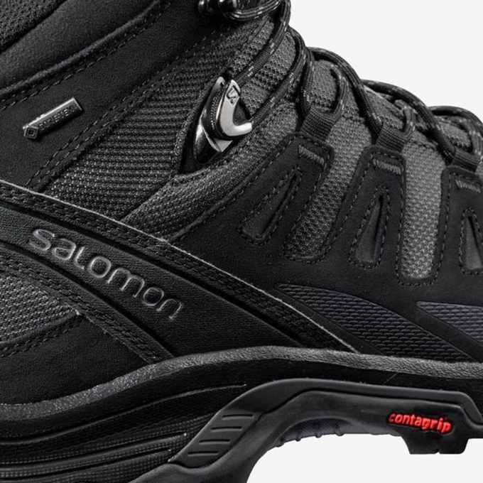 Tenis Senderismo Salomon QUEST PRIME GTX Hombre Negros | MX-735AQUF